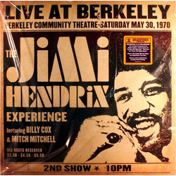 The Jimi Hendrix Experience Live At Berkeley Vinyl 2 LP