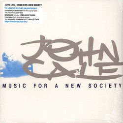 John Cale Music For A New Society (2 LP/Dl Card) VINYL LP