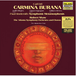 Robert; Atlanta Symphony Orchestra & Chorus Shaw Orff: Carmina Burana (2 LP) VINYL LP