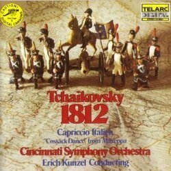 Erich/Cincinnati Symphony Orchestra Kunzel Tchaikovsky: 1812 Overture Capriccio Italien Cossack Dance From Maze VINYL LP