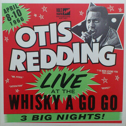 Otis Redding Live At The Whisky A Go Go VINYL 2 LP