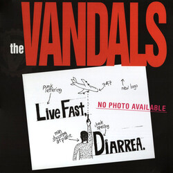 Vandals Live Fast Diarrhea (25Th Anniversary Edition/Explosive Brown Splatter Vinyl) Vinyl LP