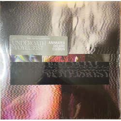 Underoath Voyeurist DELUXE COKE BOTTLE CLEAR VINYL LP