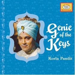 Korla Pandit Genie Of The Keys: The Best Of Korla Pandit BLUE VINYL LP