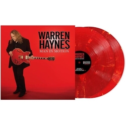 Warren Haynes Man In Motion VINYL RED MARBLE 2 LP