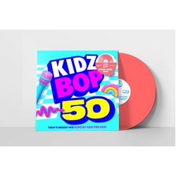 Kidz Bop Kids Kidz Bop 50 NEON CORAL VINYL LP