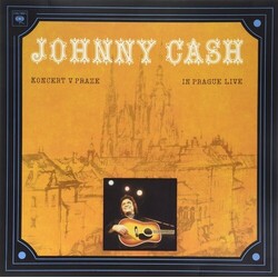 Johnny Cash Koncert V Praze IN PRAGUE- LIVE VINYL LP