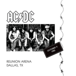 Ac/Dc Reunion Arena. Dallas. Tx. October 11. 1985 VINYL LP