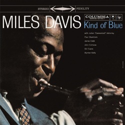 Miles Davis Kind Of Blue (Blue Vinyl) Vinyl LP