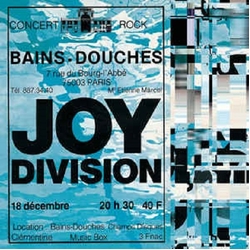Joy Division Live At Les Bains Douches Paris December 18 1979 Vinyl LP