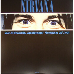 Nirvana Live At Paradiso, Amsterdam - November 25th, 1991 Vinyl LP