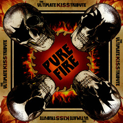 Various Artists Pure Fire: The Ultimate Kiss Tribute SPLATTER VINYL LP