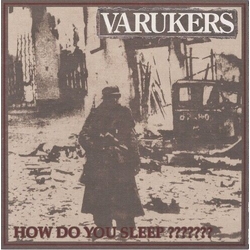 Varukers How Do You Sleep??????? PURPLE VINYL LP