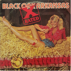 Black Oak Arkansas X Rated RED VINYL REISSUE LP