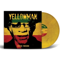 Yellowman Reggae Freedom YELLOW MARBLE VINYL LP