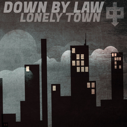 Down By Law Lonely Town BLACK & WHITE HAZE VINYL LP