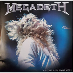 Megadeth A Night In Buenos Aires VINYL 3 LP