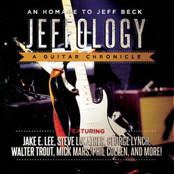 Various Artists Jeffology - An Homage To Jeff Beck BLUE VINYL LP