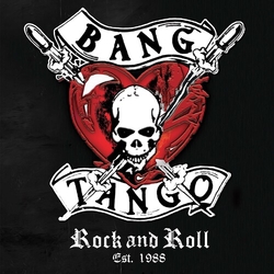 Bang Tango Rock & Roll BLACK RED SPLATTER VINYL LP