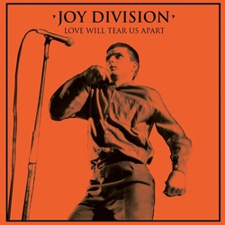 Joy Division Love Will Tear Us Apart ORANGE BLACK SPLATTER VINYL LP