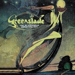 Greenslade Live In Stockholm GREEN SPLATTER VINYL LP