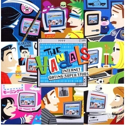 Vandals Internet Dating Super Studs PINK SPLATTER VINYL LP