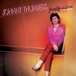 Johnny Thunders Finally Alone PURPLE GREEN VINYL LP