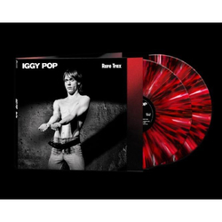 Iggy Pop Rare Trax VINYL RED BLACK WHITE SPLATTER REMASTER 2 LP