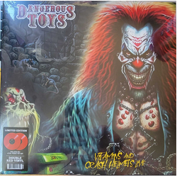 Dangerous Toys Vitamins & Crash Helmets Live VINYL RED 2 LP