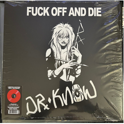 Dr. Know Fuck Off & Die RED VINYL LP