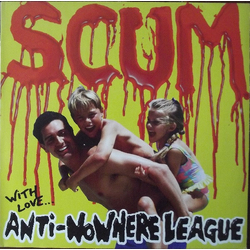 Anti-Nowhere League Scum RED VINYL LP