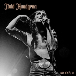 Todd Rundgren Live In Nyc '78 GOLD VINYL LP