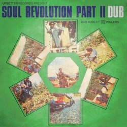 Bob & The Wailers Marley Soul Revolution Part Ii Dub GREEN SPLATTER VINYL LP