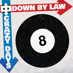 Down By Law Crazy Days RED MARBLE VINYL LP