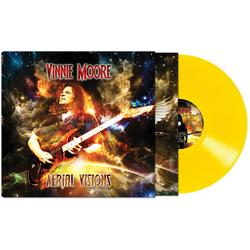 Vinnie Moore Aerial Visions LIMITED EDITION YELLOW VINYL LP