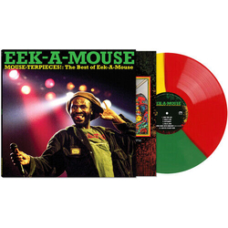 Eek-A-Mouse Mouse-Terpieces: The Best Of Eek-A-Mouse RED GREEN YELLOW SPLIT VINYL LP