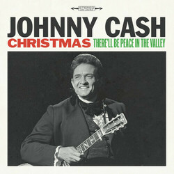 Johnny Cash Christmas - There'll Be Peace In The Valley Vinyl LP
