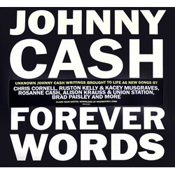Various Artists Johnny Cash: Forever Words 2 VINYL LP DL CODE