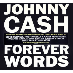 Various Artists Johnny Cash: Forever Words (2 LP/Dl Code) Vinyl LP