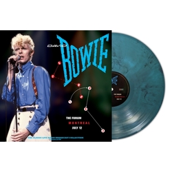 David Bowie Live At The Forum Montreal 1983 TURQUOISE MARBLE VINYL LP