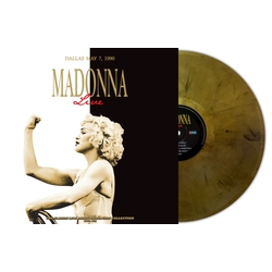 Madonna Live In Dallas 7Th May 1990 (Gold Marble Vinyl) VINYL LP