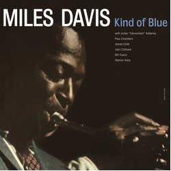 Miles Davis Kind Of Blue (Blue Vinyl) VINYL LP