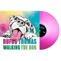 Rufus Thomas Walking The Dog PINK VINYL LP