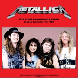 Metallica Live At The Hammersmith Odeon London 1986 (Splatter Vinyl) VINYL LP