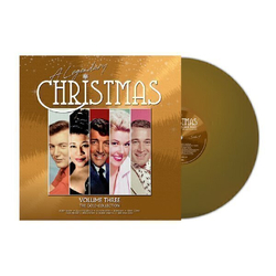 Various Artists Legendary Christmas - Volume Three - Gold Collection (Gold Vinyl) VINYL LP
