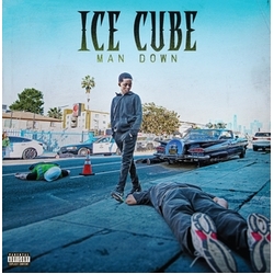 Ice Cube Man Down VINYL 2 LP LIMITED DELUXE BLUE W WHITE MARBLE