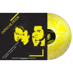 Depeche Mode Live At Hammersmith Odeon. London 1983 YELLOW CLOUDY VINYL LP
