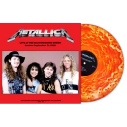 Metallica Live At The Hammersmith Odeon. London 1986 RED CLOUDY VINYL LP