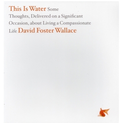 David Foster Wallace This Is Water (Limited Sky Blue & White Swirl Vinyl) Vinyl LP