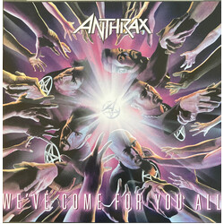 Anthrax We've Come for You All Vinyl 2 LP